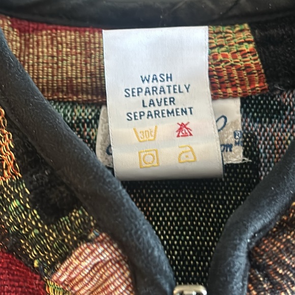 Vintage Country Collection Southwestern Aztec Full Zip Ladies Jacket Size 12 - Picture 9 of 9